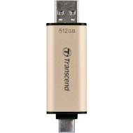 Флэшка TRANSCEND JetFlash 930C 512GB USB+Type-C3.2 (TS512GJF930C)