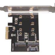 Адаптер FRIME PCIe x4 to M.2 (B&M key) NGFF (ECF-PCIETOSSD001.LP)