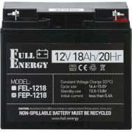Акумуляторна батарея FULL ENERGY FEP-1218 (12В, 18Агод)