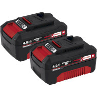 Комплект акумуляторів EINHELL Power-X-Change 18V 4.0Ah Twinpack (4511489)