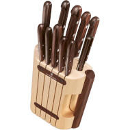 Набір кухонних ножів на підставці VICTORINOX Wood Cutlery Block 11пр (5.1150.11)