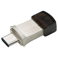 Флешка TRANSCEND JetFlash 890 32GB USB+Type-C3.1 (TS32GJF890S)