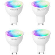 Розумна лампа YEELIGHT Smart Bulb D1 Multicolor GU10 2700-6500K 4шт (YLDP004-A)