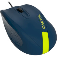 Миша CANYON M-11 Navy/Lime (CNE-CMS11BY)