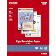 Фотопапір CANON High Resolution Paper HR-101 A3 106г/м² 20л (1033A006)