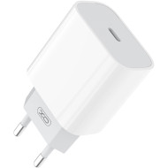 Зарядний пристрій XO L77 1xUSB-C, PD3.0, 20W White w/Type-C to Lightning cable (L77I-WH)