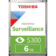 Жёсткий диск 3.5" TOSHIBA Surveillance S300 6TB SATA/256MB (HDWT860UZSVA)