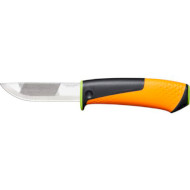 Теслярський ніж з точилом FISKARS Stay Sharp Heavy Duty Knife with Sharpener Green (1023619)