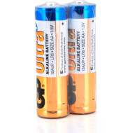 Батарейка GP Ultra Plus AA 2шт/уп (15AUP-2S2)
