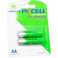 Аккумулятор PKCELL Pre-charged Rechargeable AA 2000mAh 2шт/уп (2000000093277)