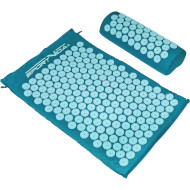 Акупунктурний килимок (аплікатор Кузнєцова) з валиком SPORTVIDA 66x40cm Blue (SV-HK0283)