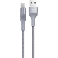 Кабель BOROFONE BX21 Outstanding Micro-USB 1м Metal Gray