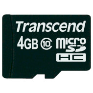 Карта памяти TRANSCEND microSDHC Premium 4GB Class 10 (TS4GUSDC10)