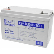 Акумуляторна батарея FULL ENERGY FEL-12100 (12В, 100Агод)