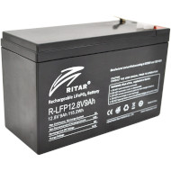 Аккумуляторная батарея RITAR LiFePO4 R-LFP 12.8V 9Ah (12.8В, 9Ач, BMS)