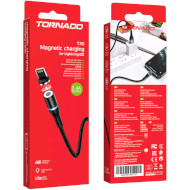 Кабель TORNADO TX5 Magnetic Lighting 1.2м Black