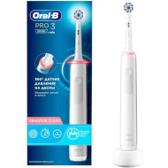 Електрична зубна щітка BRAUN ORAL-B Pro 3 3000 Sensitive D505.513.3 White
