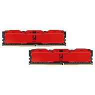 Модуль памяти GOODRAM IRDM X Red DDR4 3200MHz 16GB Kit 2x8GB (IR-XR3200D464L16SA/16GDC)