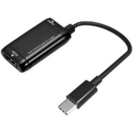 Адаптер VOLTRONIC USB-C - HDMI Black (MH-TYPE C MHL-HDMI/BO)