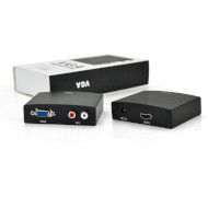 Конвертер видеосигнала VOLTRONIC HDMI - 2RCA/VGA Black (YT-AC-HDMI(IN)/VGA(OUT))