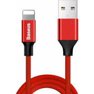 Кабель BASEUS Yiven Data Cable USB to Lightning 1.2м Red (CALYW-09)