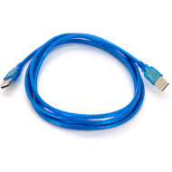 Кабель RITAR USB 2.0 AM/AM 1.5м Blue