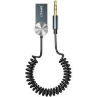 Bluetooth аудіо адаптер USAMS US-SJ464 Car Wireless Audio Receiver Tarnish (SJ464JSQ01)
