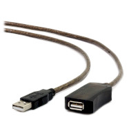 Активний USB подовжувач CABLEXPERT USB2.0 AM/AF 5м (UAE-01-5M)