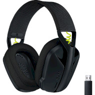 Навушники геймерскі LOGITECH G435 Lightspeed Wireless Gaming Headset Black/Neon Yellow (981-001050)