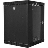 Настенный шкаф 10" CMS UA-ШТК-6U-BK (6U, 320x300мм, RAL9005)