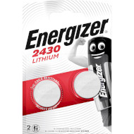 Батарейка ENERGIZER Lithium CR2430 290mAh 2шт/уп (637991)