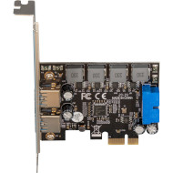 Контроллер FRIME PCIe x1 to USB3.0 (ECF-PCIETOUSB006.LP)