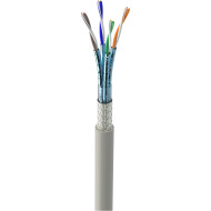 Кабель сетевой ОДЕСКАБЕЛЬ S/FTP Cat.7 КПпВО-ВПЭ (600) 4x2x0.56 CU Gray 305м (7935040-305)