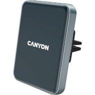 Автодержатель для смартфона с беспроводной зарядкой CANYON Car Holder and Wireless Charger Megafix (CNE-CCA15B)