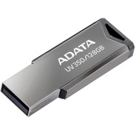 Флэшка ADATA UV350 128GB Silver (AUV350-128G-RBK)