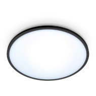 Смарт-світильник WIZ LED Ceiling SuperSlim Black 16W 2700-6500K (929002685201)