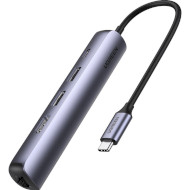 Порт-реплікатор UGREEN CM418 Ultra Slim 5-in-1 USB-C Hub (10919)