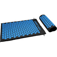 Акупунктурний килимок (аплікатор Кузнєцова) з валиком SPORTVIDA 66x40cm Black/Blue (SV-HK0407)