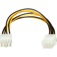 Кабель питания для видеокарты PCIe 6-pin to 6+2-pin (S0932)