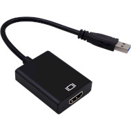 Адаптер USB - HDMI Black (S0697)