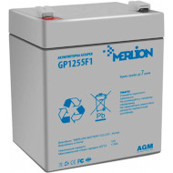 Акумуляторна батарея MERLION GP1255F1 (12В 5Ач)