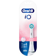Насадка для зубної щітки BRAUN ORAL-B iO Gentle Care Alabaster White 4шт (80346676)