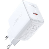 Зарядное устройство ACEFAST A1 Fast Charge Wall Charger 20W (1xUSB-C, PD3.0) White