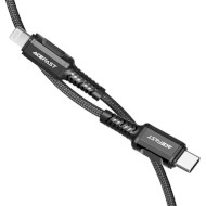 Кабель ACEFAST C1-01 USB-C to Lightning 1.2м Black