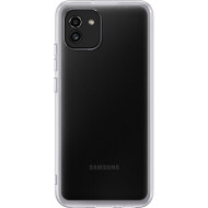 Чехол SAMSUNG Soft Clear Cover для Galaxy A03 Transparent (EF-QA035TTEGRU)