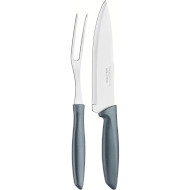 Набор кухонных ножей TRAMONTINA Plenus Gray 2пр (23498/610)