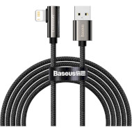 Кабель BASEUS Legend Series Elbow Fast Charging Data Cable USB to iP Black 2м (CALCS-A01)