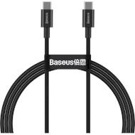 Кабель BASEUS Superior Series Fast Charging Data Cable Type-C to Type-C 100W 1м Black (CATYS-B01)