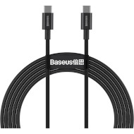 Кабель BASEUS Superior Series Fast Charging Data Cable Type-C to Type-C 100W 2м Black (CATYS-C01)