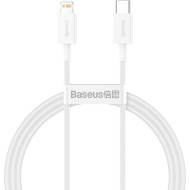 Кабель BASEUS Superior Series Fast Charging Data Cable Type-C to iP PD 20W 1м White (CATLYS-A02)